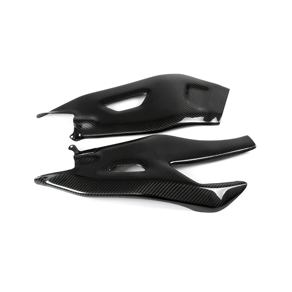 Motorcycle Part 100% Full Carbon Fiber Swing Arm Covers for R1 2015-2018 Glassy Black